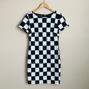 Checkered Mini Dress 🏁